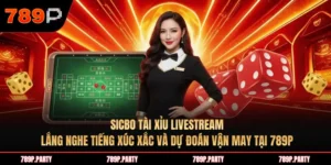 Sicbo tài xỉu livestream: Lắng nghe tiếng xúc xắc và dự đoán vận may tại 789P